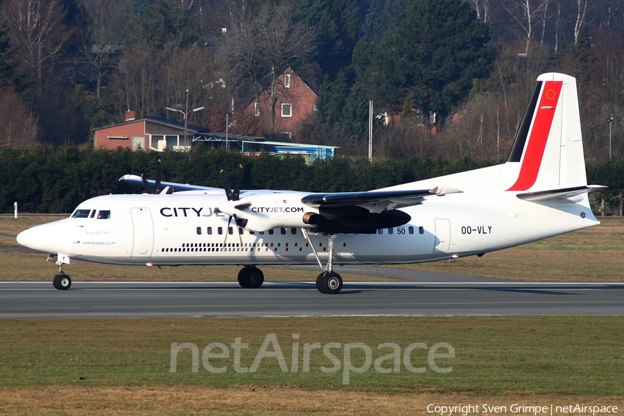 CityJet Fokker 50 (OO-VLY) | Photo 46434