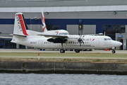 CityJet Fokker 50 (OO-VLY) at  London - City, United Kingdom