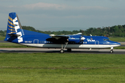 VLM Airlines Fokker 50 (OO-VLY) at  Manchester - International (Ringway), United Kingdom