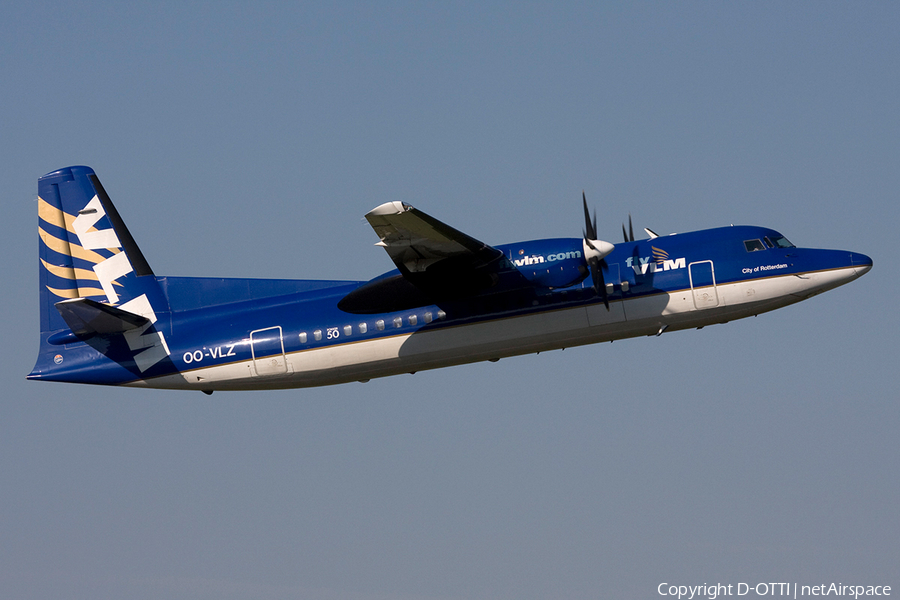 VLM Airlines Fokker 50 (OO-VLZ) | Photo 267612