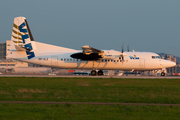 VLM Airlines Fokker 50 (OO-VLZ) at  Dusseldorf - International, Germany