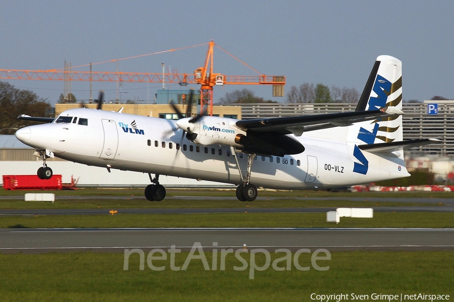 VLM Airlines Fokker 50 (OO-VLZ) | Photo 106939