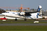 VLM Airlines Fokker 50 (OO-VLZ) at  Hamburg - Fuhlsbuettel (Helmut Schmidt), Germany