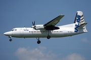 VLM Airlines Fokker 50 (OO-VLZ) at  Hamburg - Fuhlsbuettel (Helmut Schmidt), Germany