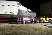 NASA Rockwell Space Shuttle Orbiter (OV-105) at  NASA Space Shuttle Landing Facility, United States