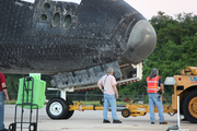 NASA Rockwell Space Shuttle Orbiter (OV-105) at  NASA Space Shuttle Landing Facility, United States