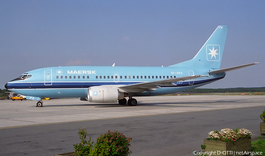 Maersk Air Boeing 737-5L9 (OY-APA) | Photo 155039