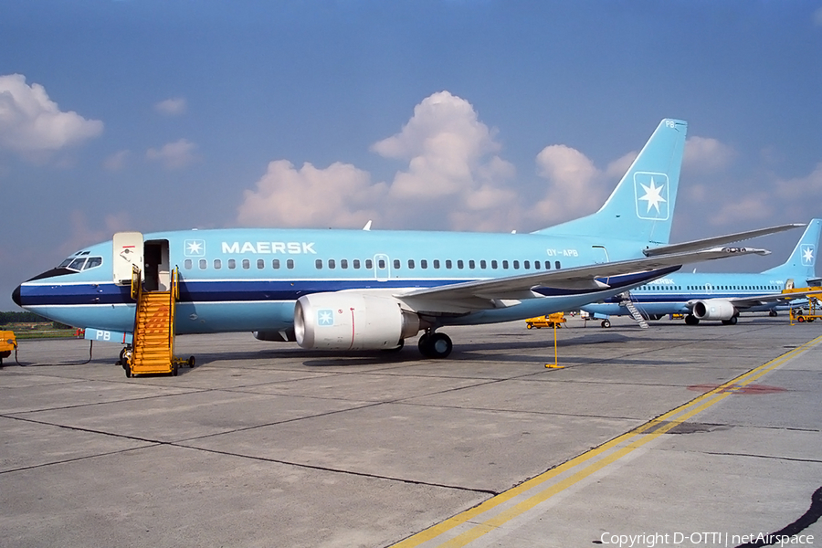 Maersk Air Boeing 737-5L9 (OY-APB) | Photo 155040