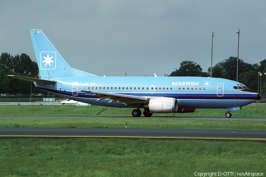 Maersk Air Boeing 737-5L9 (OY-APL) | Photo 400603