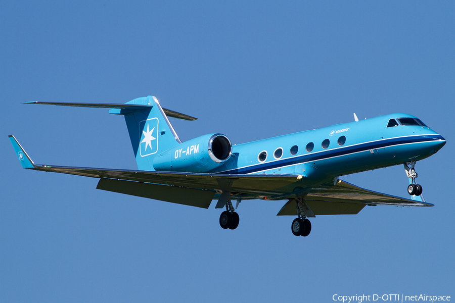 Maersk Air Gulfstream G-IV-X (G450) (OY-APM) | Photo 502940