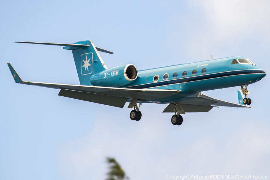 Maersk Air Gulfstream G-IV-X (G450) (OY-APM) | Photo 524348