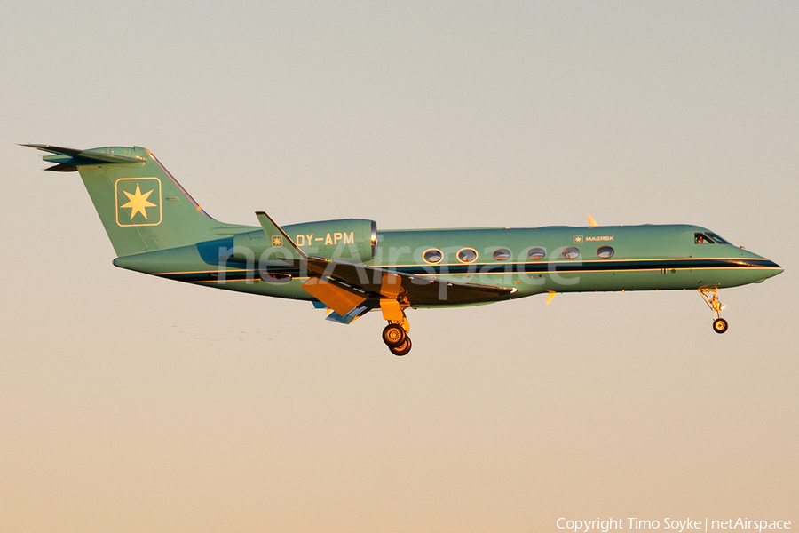 Maersk Air Gulfstream G-IV-X (G450) (OY-APM) | Photo 126579