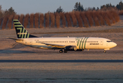 Airseven Boeing 737-405 (OY-ASA) at  Billund, Denmark