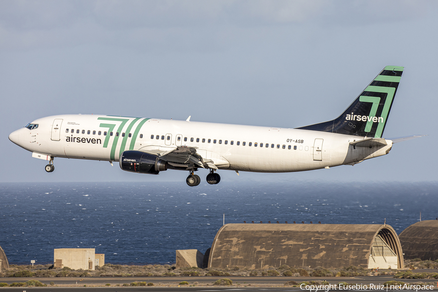 Airseven Boeing 737-430 (OY-ASB) | Photo 499145
