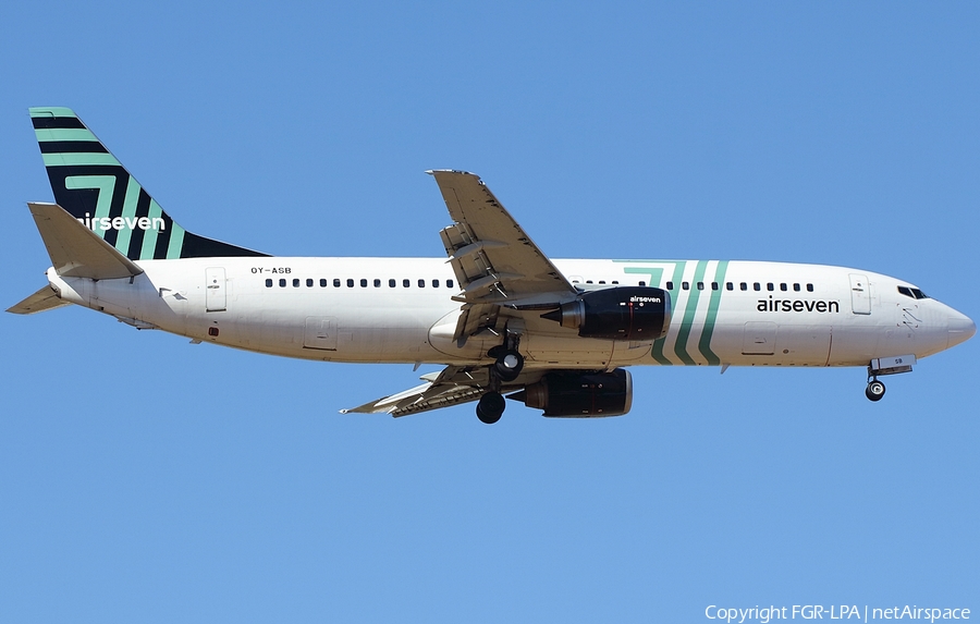 Airseven Boeing 737-430 (OY-ASB) | Photo 501867