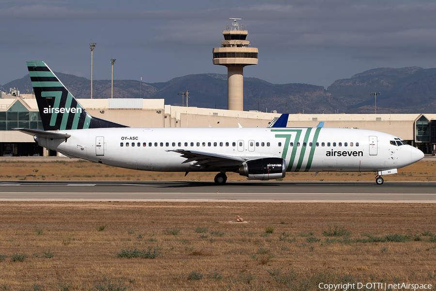 Airseven Boeing 737-4K5 (OY-ASC) | Photo 529599