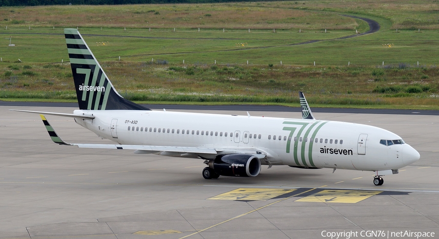 Airseven Boeing 737-8FZ (OY-ASD) | Photo 628468