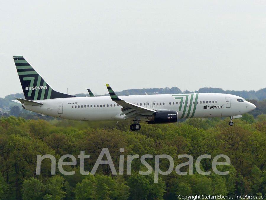 Airseven Boeing 737-8FH (OY-ASE) | Photo 620835