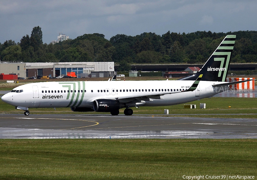 Airseven Boeing 737-8GJ (OY-ASF) | Photo 659333