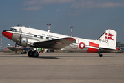 Danish Dakota Friends Douglas DC-3A (OY-BPB) at  Hamburg - Fuhlsbuettel (Helmut Schmidt), Germany