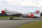 Danish Dakota Friends Douglas DC-3A (OY-BPB) at  Lübeck-Blankensee, Germany