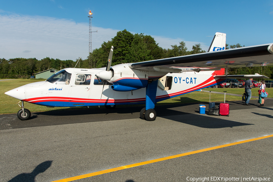 Copenhagen AirTaxi Britten-Norman BN-2B-26 Islander (OY-CAT) | Photo 391994