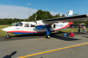 Copenhagen AirTaxi Britten-Norman BN-2B-26 Islander (OY-CAT) at  Laeso, Denmark