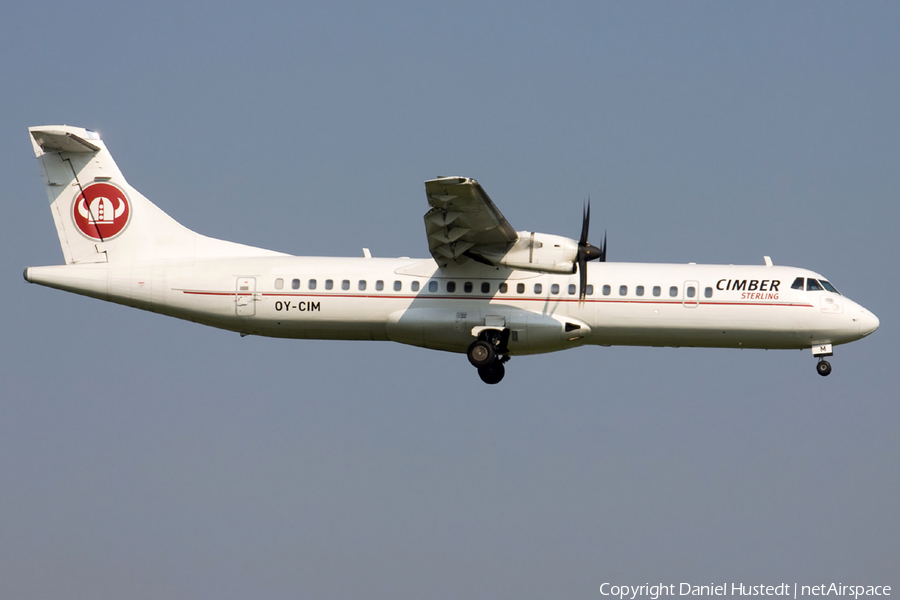 Cimber Sterling ATR 72-500 (OY-CIM) | Photo 551030