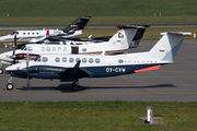 (Private) Beech King Air 350 (OY-CVW) at  Hamburg - Fuhlsbuettel (Helmut Schmidt), Germany