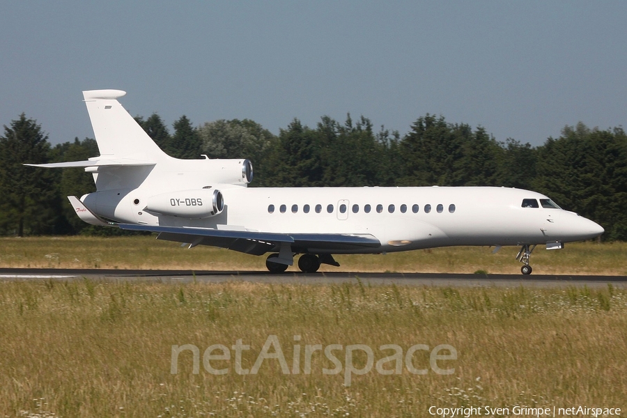 Air Alsie Dassault Falcon 8X (OY-DBS) | Photo 247026