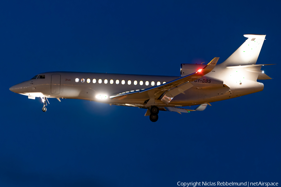 Air Alsie Dassault Falcon 8X (OY-DBS) | Photo 544526