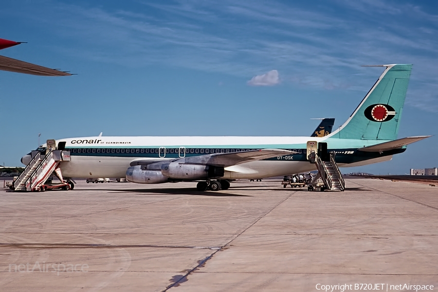 Conair of Scandinavia Boeing 720-025 (OY-DSK) | Photo 41958