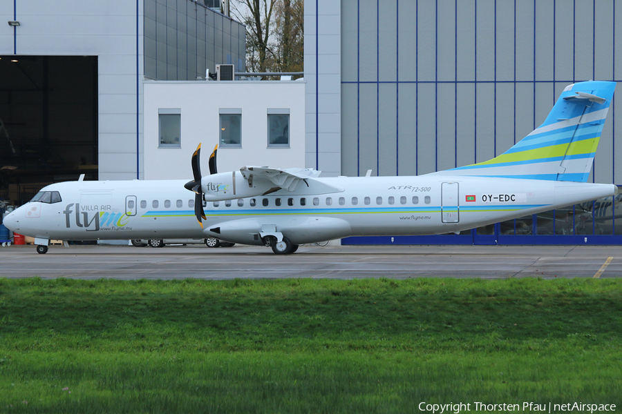 FlyMe(Villa Air) ATR 72-500 (OY-EDC) | Photo 60788