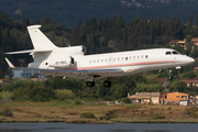 (Private) Dassault Falcon 7X (OY-EKC) at  Corfu - International, Greece