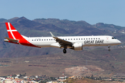 Great Dane Airlines Embraer ERJ-195LR (ERJ-190-200LR) (OY-GDA) at  Gran Canaria, Spain