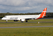 Great Dane Airlines Embraer ERJ-195LR (ERJ-190-200LR) (OY-GDA) at  Billund, Denmark
