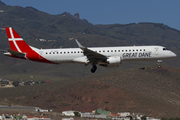 Great Dane Airlines Embraer ERJ-195LR (ERJ-190-200LR) (OY-GDA) at  Gran Canaria, Spain