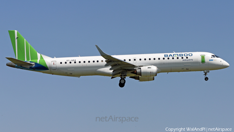 Great Dane Airlines Embraer ERJ-195LR (ERJ-190-200LR) (OY-GDA) | Photo 454329