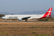 Great Dane Airlines Embraer ERJ-195LR (ERJ-190-200LR) (OY-GDB) at  Palma De Mallorca - Son San Juan, Spain