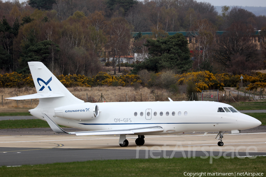 Air Alsie Dassault Falcon 2000LXS (OY-GFS) | Photo 308361