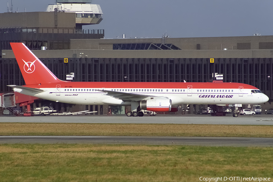 Greenlandair Boeing 757-236 (OY-GRL) | Photo 448450