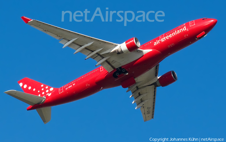 Air Greenland Airbus A330-223 (OY-GRN) | Photo 102026