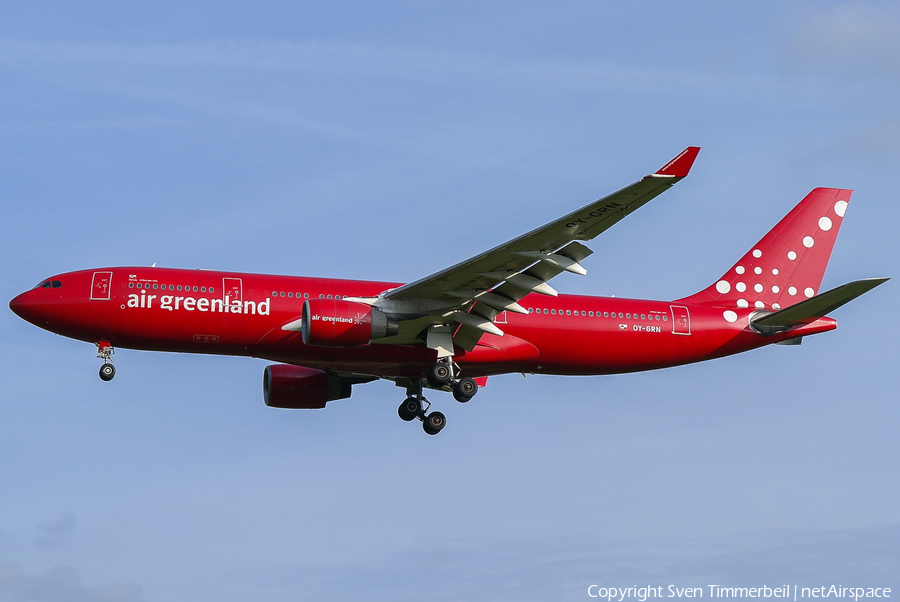 Air Greenland Airbus A330-223 (OY-GRN) | Photo 102319