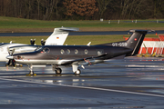 Copenhagen AirTaxi Pilatus PC-12/47 (OY-GSB) at  Hamburg - Fuhlsbuettel (Helmut Schmidt), Germany