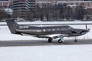 (Private) Pilatus PC-12/47 (OY-GSB) at  Innsbruck - Kranebitten, Austria