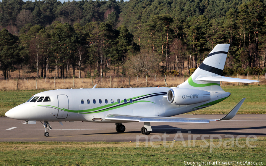 Air Alsie Dassault Falcon 2000S (OY-GWK) | Photo 225460