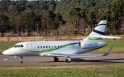 Air Alsie Dassault Falcon 2000S (OY-GWK) at  Farnborough, United Kingdom