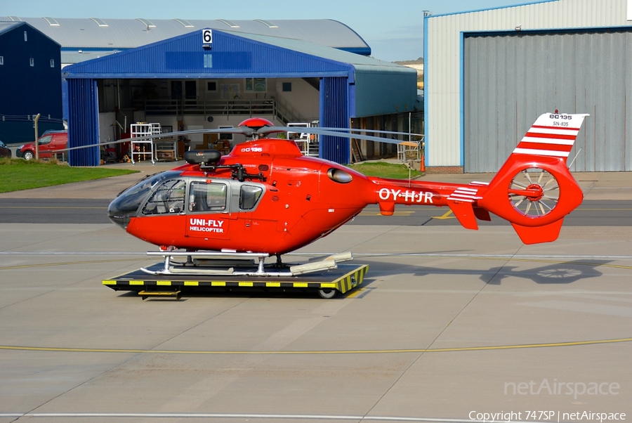 Uni-Fly Eurocopter EC135 T2+ (OY-HJR) | Photo 270227