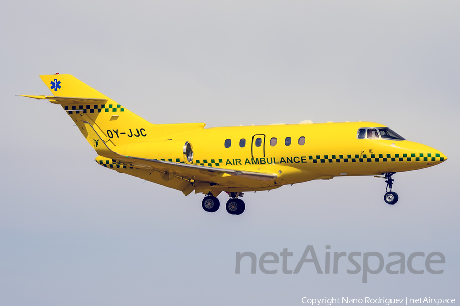 Sun Air of Scandinavia Raytheon Hawker 800XP (OY-JJC) | Photo 151155