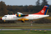 Danish Air Transport (DAT) ATR 42-320 (OY-JRJ) at  Billund, Denmark